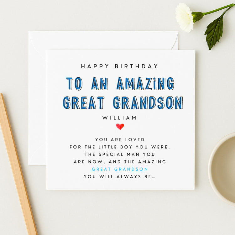 For Great-Grandson