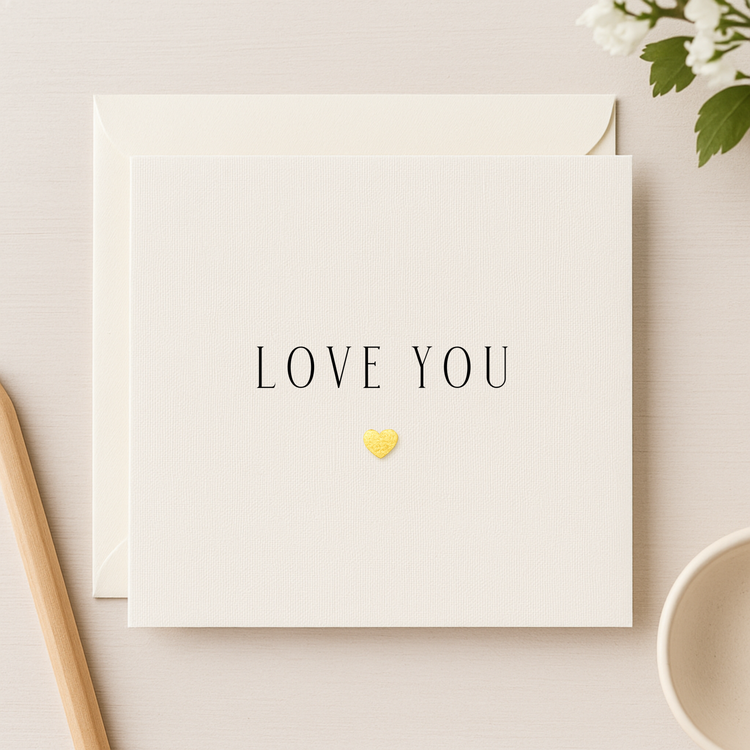 Ivory Linen Cards