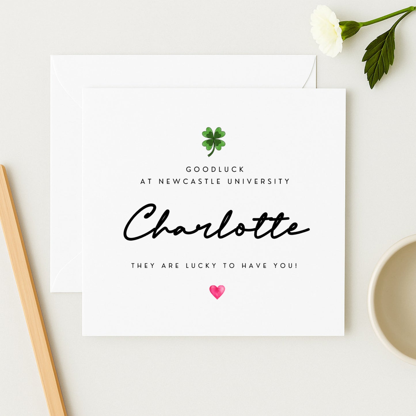 Good Luck at University Card — Personalised