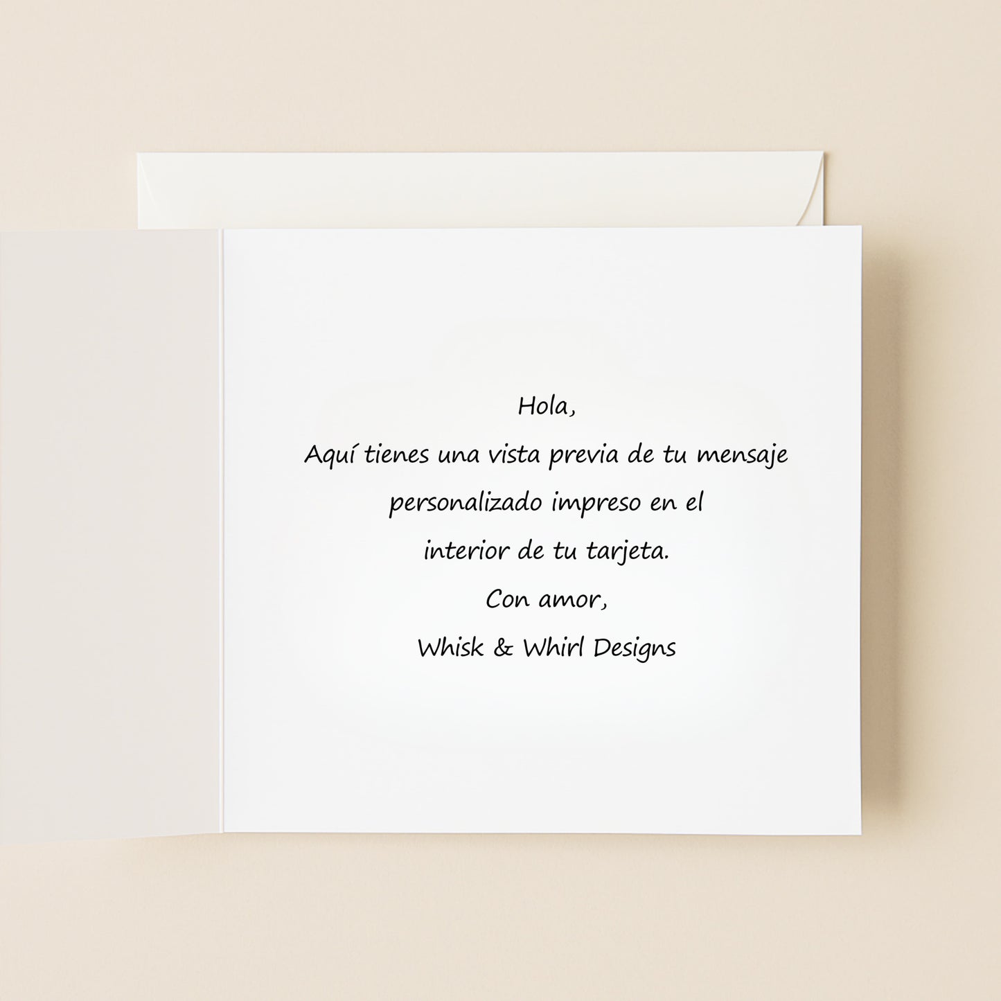 Spanish Birthday Card – Feliz Cumpleaños A Mi Amour | Whisk & Whirl Designs