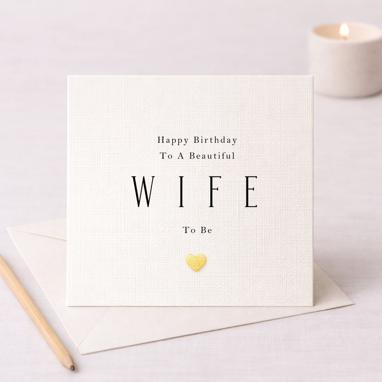 Happy Birthday to a Beautiful Wife to Be – Card