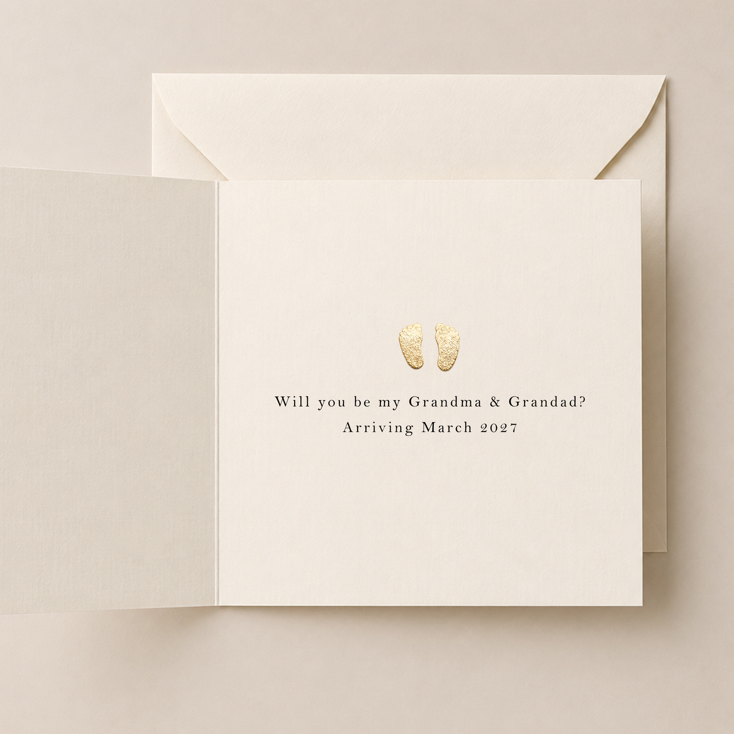 Baby Announcement Card - Personalised