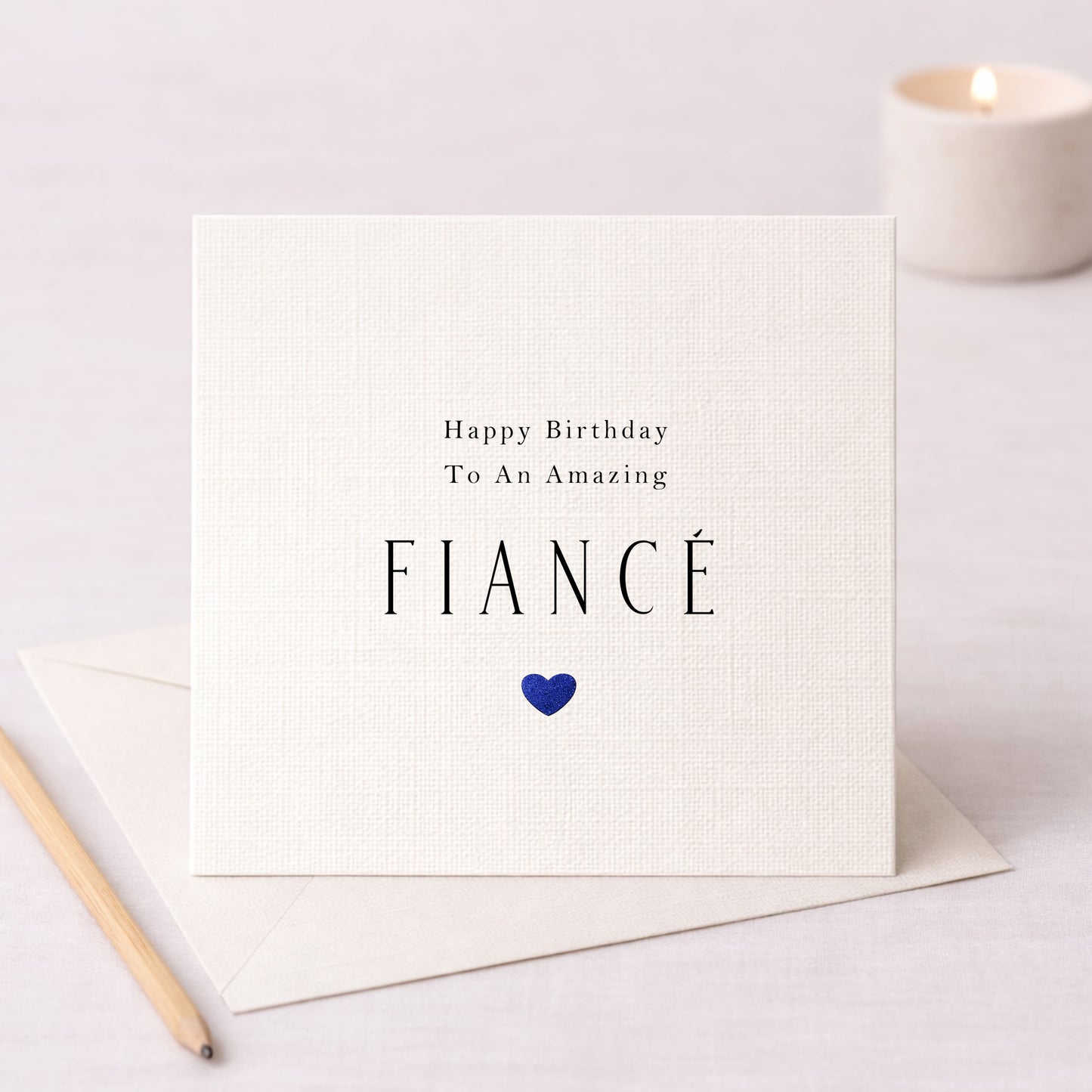 Happy Birthday to an Amazing Fiancé – Card