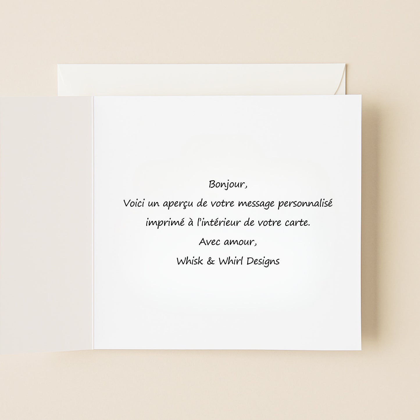 French Anniversary Card – Joyeux Anniversaire À Mon Amour | Whisk & Whirl Designs